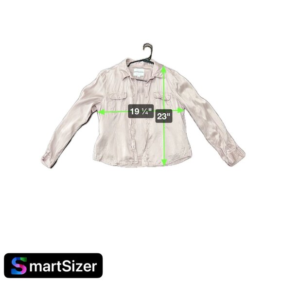 Vintage Emanuel Ungaro Mauve Silk Button Up Shirt Sleeveless Blouse Set Sz 8 - Picture 11 of 11